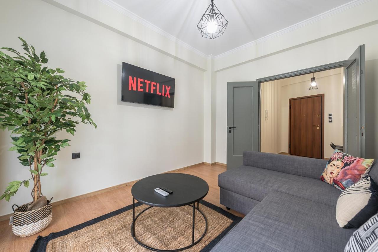 Athens Center Spacious Apartment Экстерьер фото